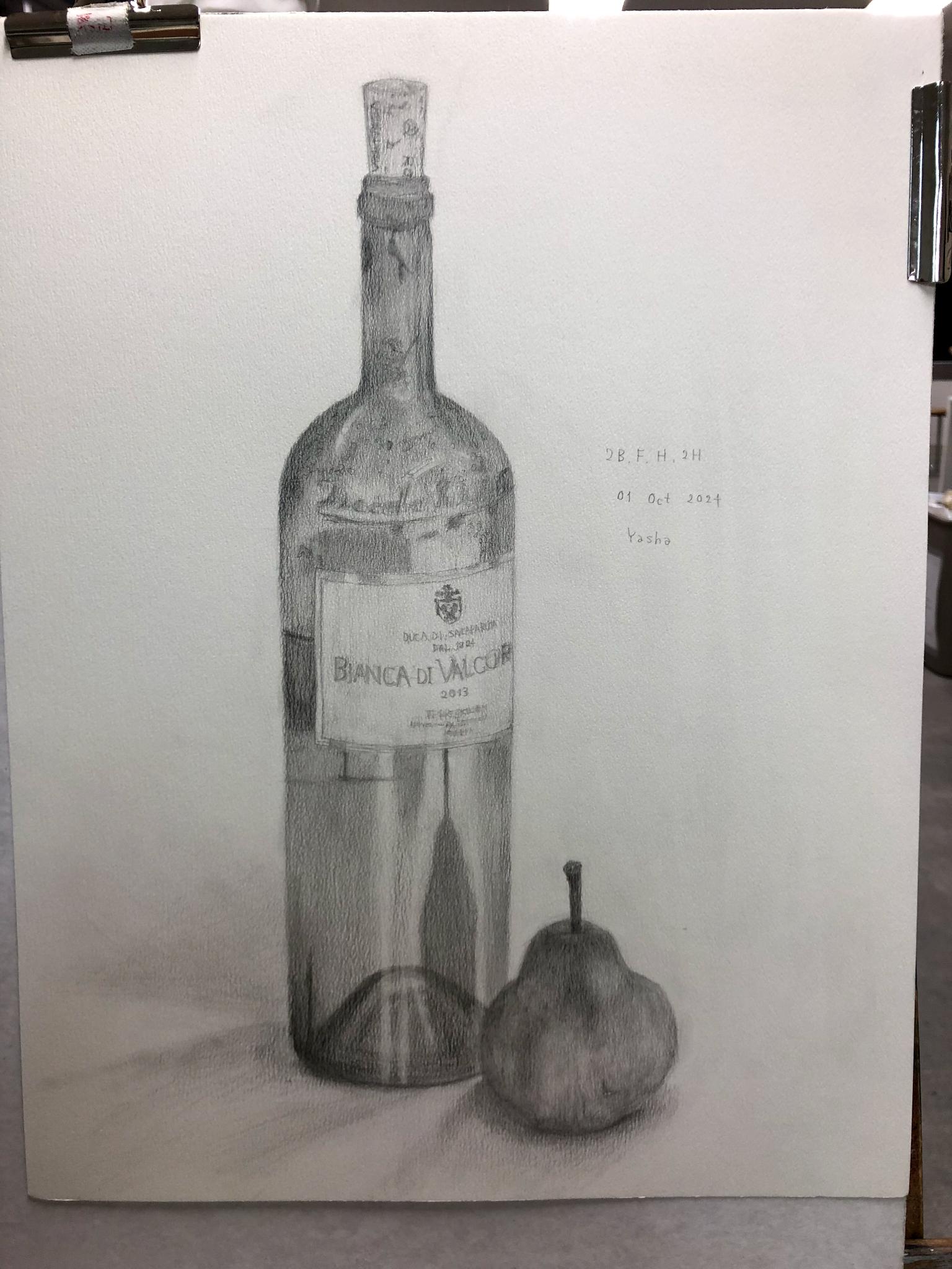 A wine bottle - 20241001